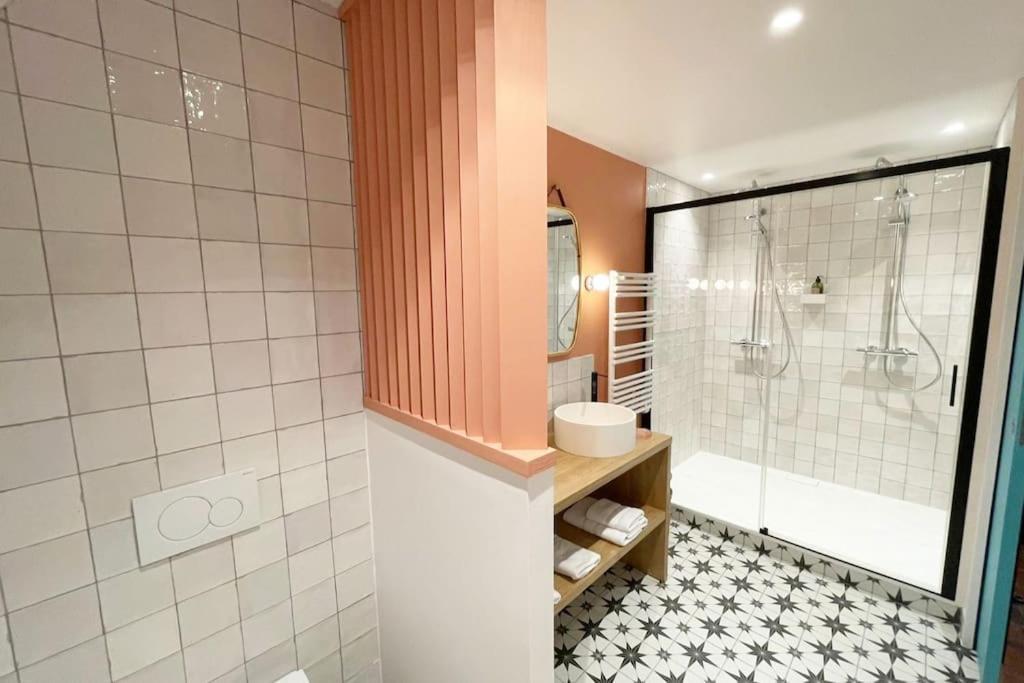 Chambre Majorelle - Rdc - Plage 50M - Rue Gratuite 생말로 외부 사진