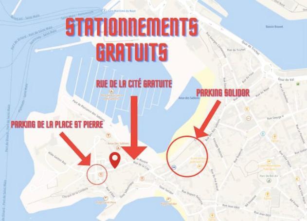 Chambre Majorelle - Rdc - Plage 50M - Rue Gratuite 생말로 외부 사진